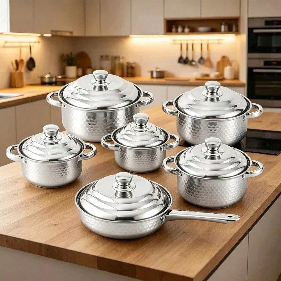 12 Parça Tencere Seti Ağır Hiz - Mom'S Home Cooking incelemesi ve fiyatı