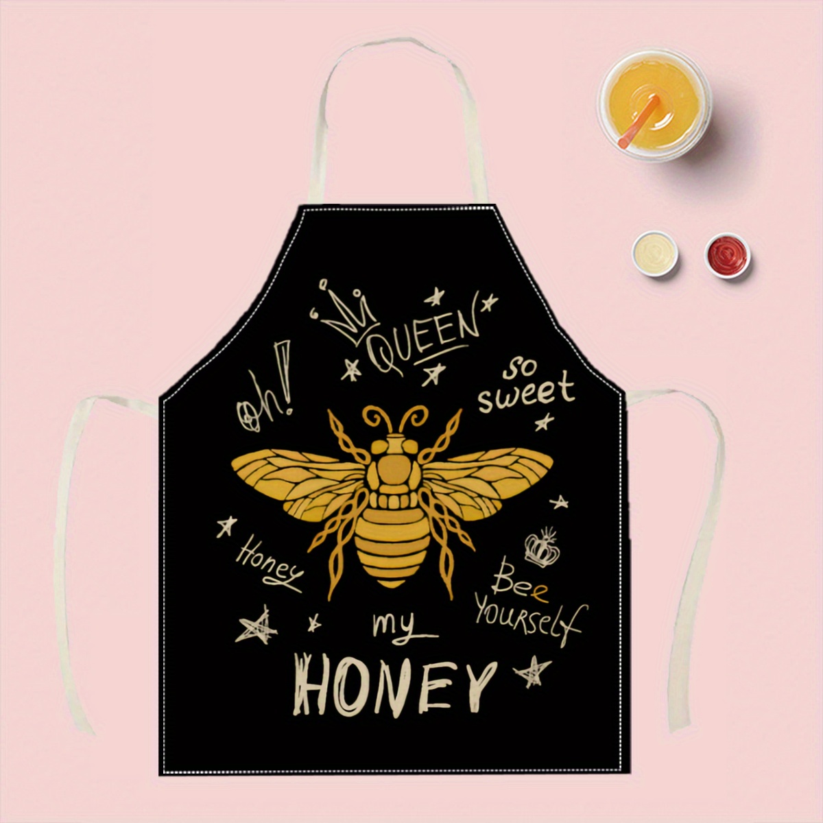 Kraliçe Arı Balı Önlüğü Keten  - Home Cooking Queen incelemesi ve fiyatı